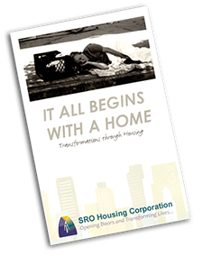 A brochure for housing corporation