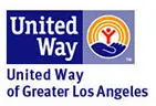 A united way logo with the words " united way greater los angeles ".