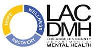 A logo for the los angeles department of mental health.